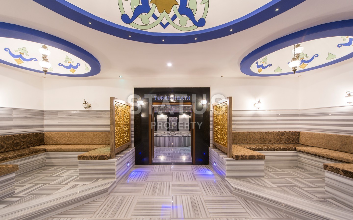 Апартаменты 2+1 в элитном комплексе с видом на море 110 м2. Кестель, Алания. фото 39