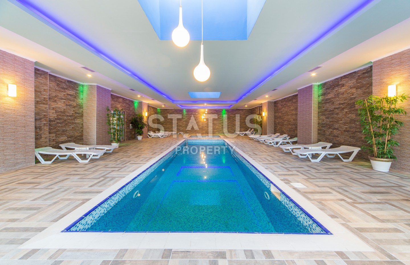 Апартаменты 2+1 в элитном комплексе с видом на море 110 м2. Кестель, Алания. фото 44