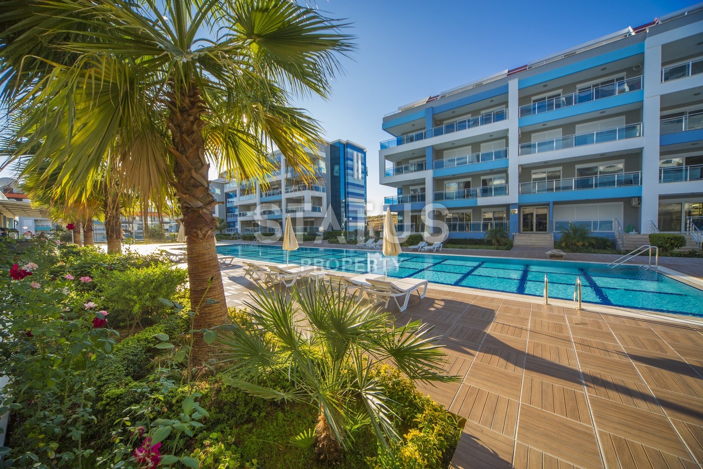 Апартаменты 2+1 в элитном комплексе с видом на море 110 м2. Кестель, Алания. фото 48