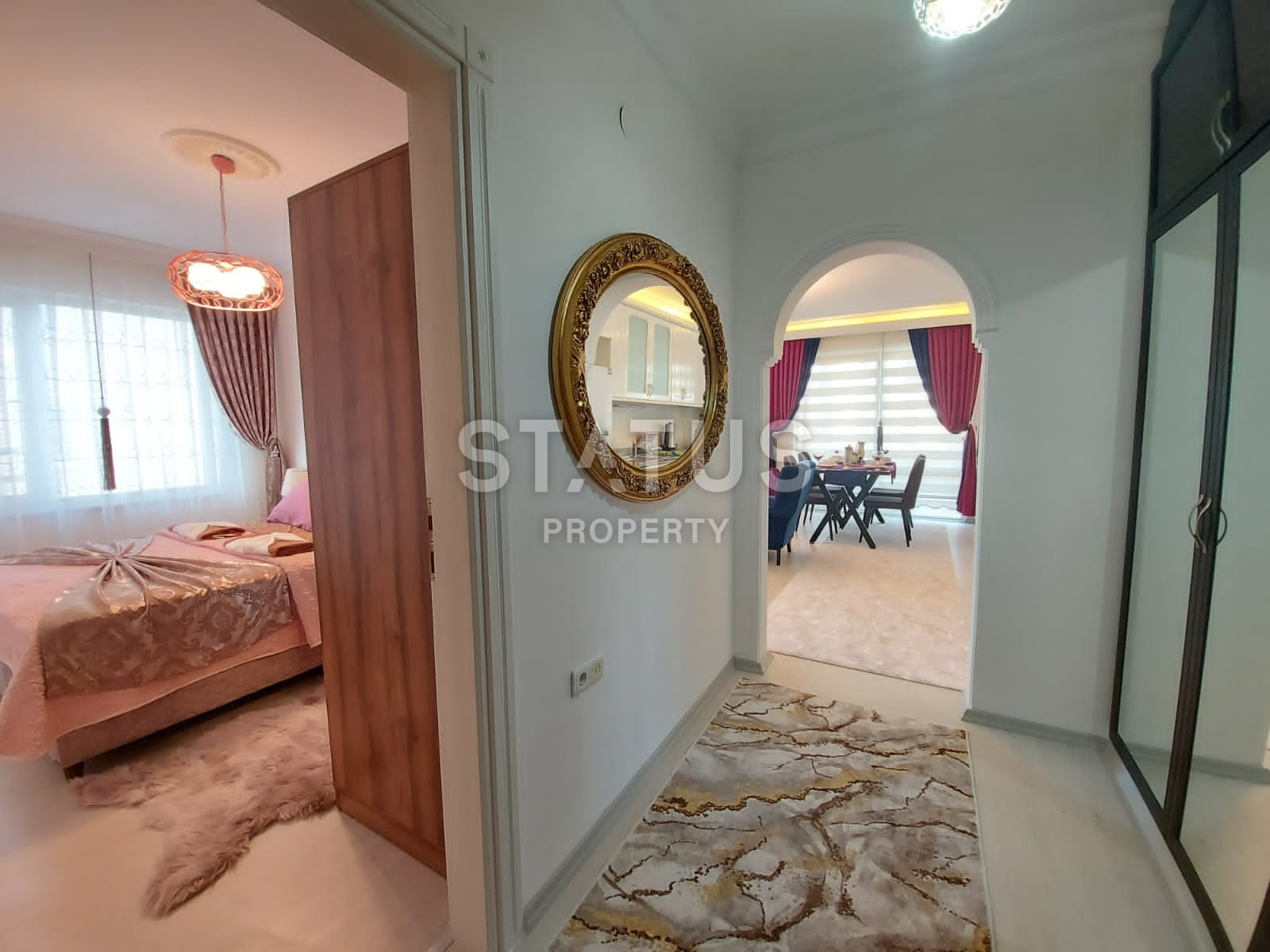 Двухкомнатная квартира с видом на море, 115 м2. Махмутлар, Алания. фото 5