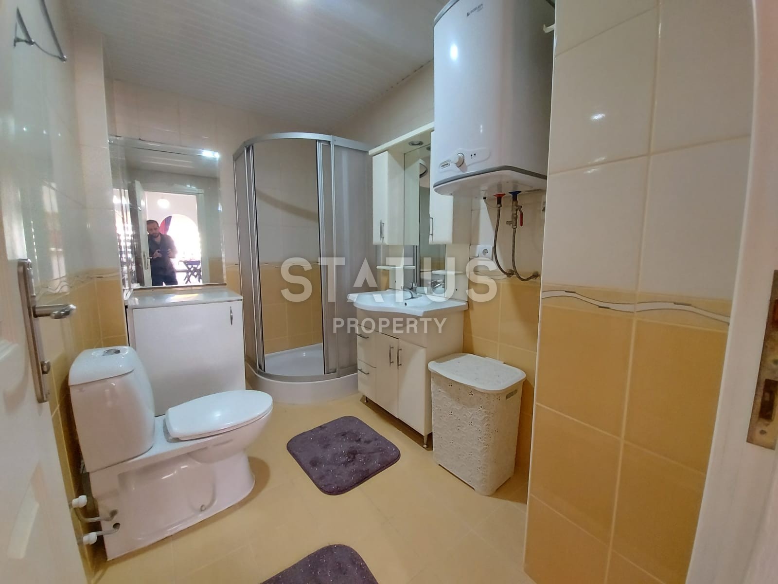 Двухкомнатная квартира с видом на море, 115 м2. Махмутлар, Алания. фото 6