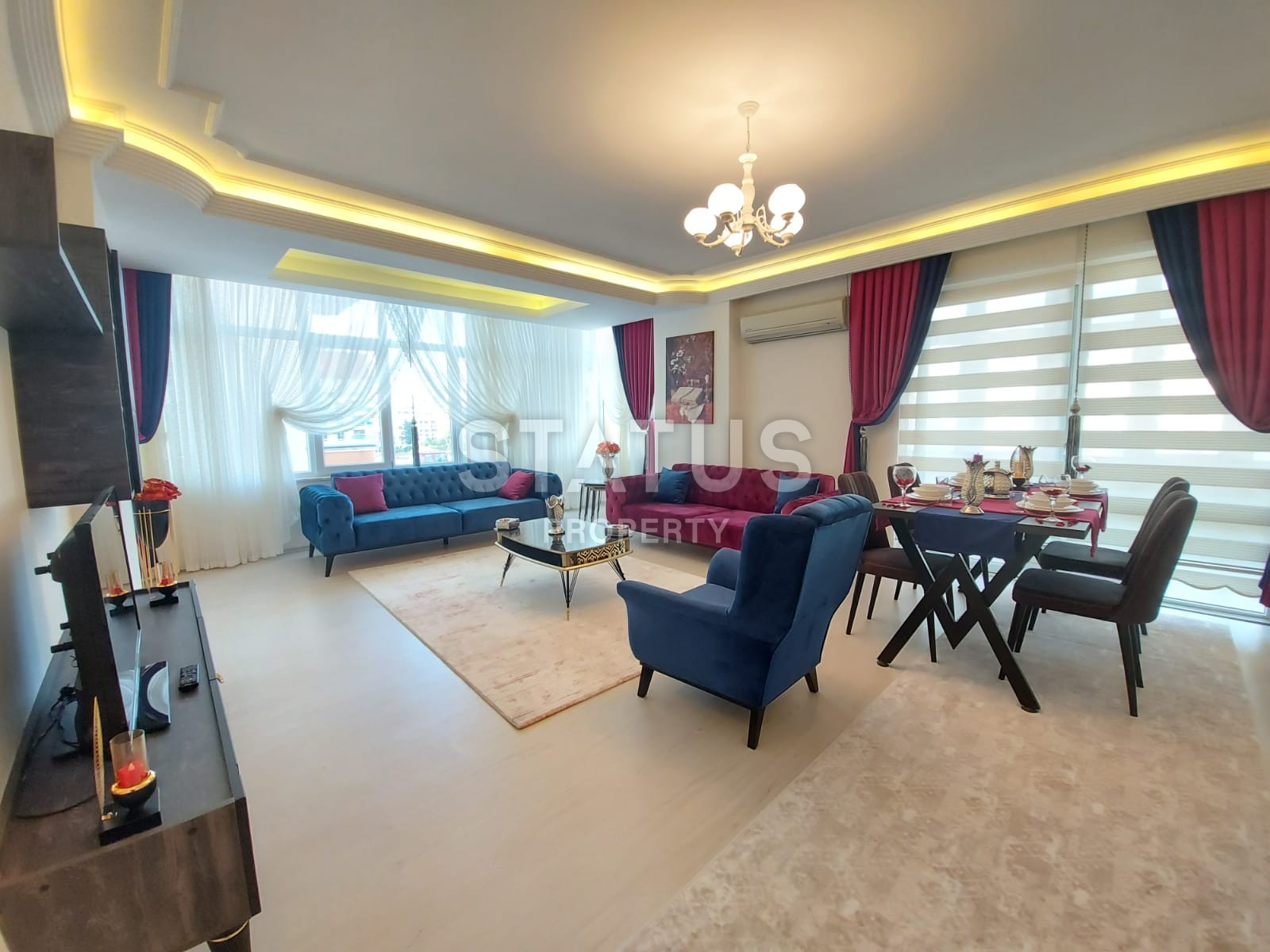 Двухкомнатная квартира с видом на море, 115 м2. Махмутлар, Алания. фото 13