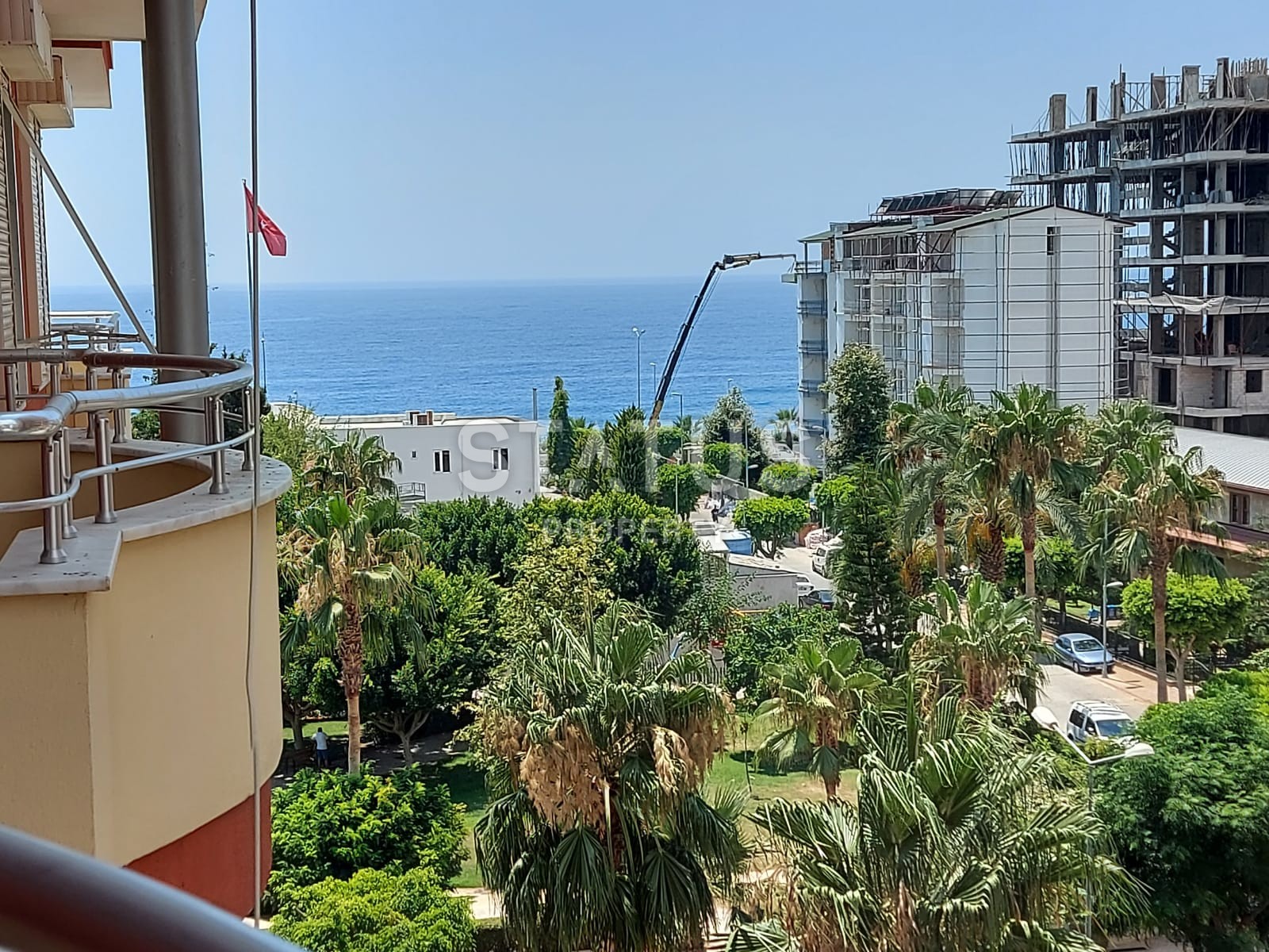 Двухкомнатная квартира с видом на море, 115 м2. Махмутлар, Алания. фото 24