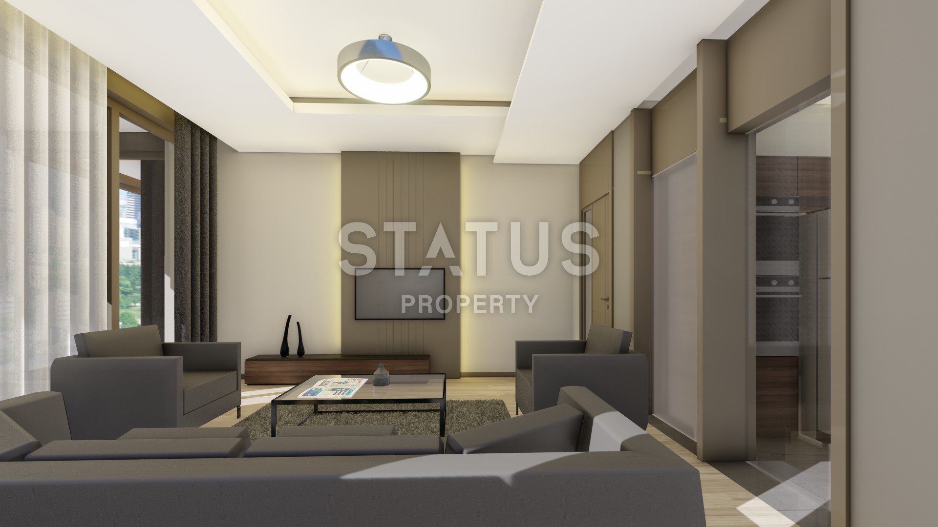 Апартаменты в новом элитном комплексе в центре Алании, 118 -427 м2 фото 35