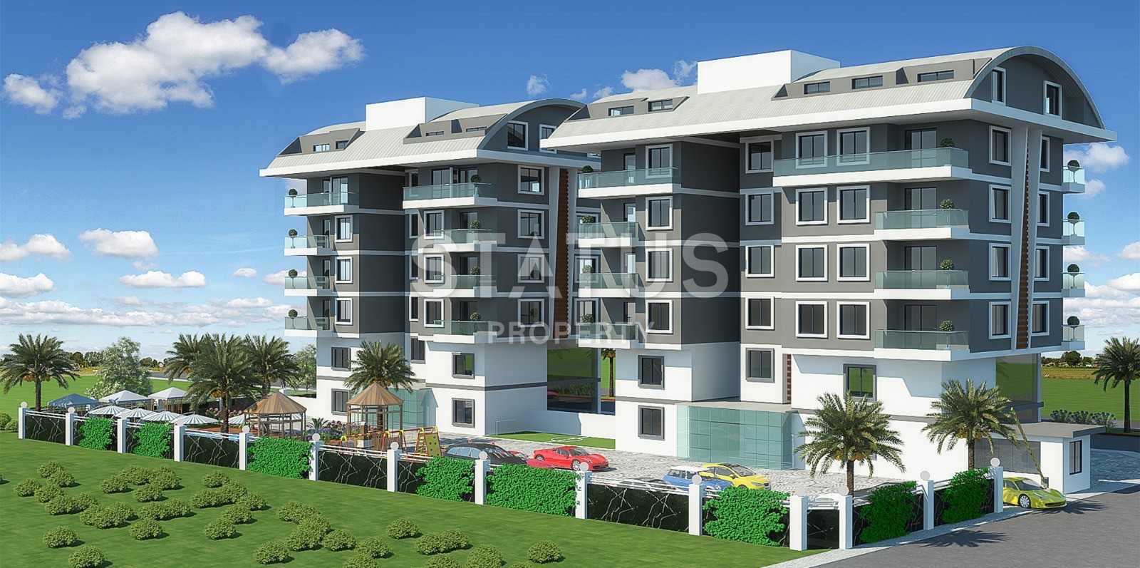 New project at the level of the excavation in Kargicak! Profitable investment! фото 5