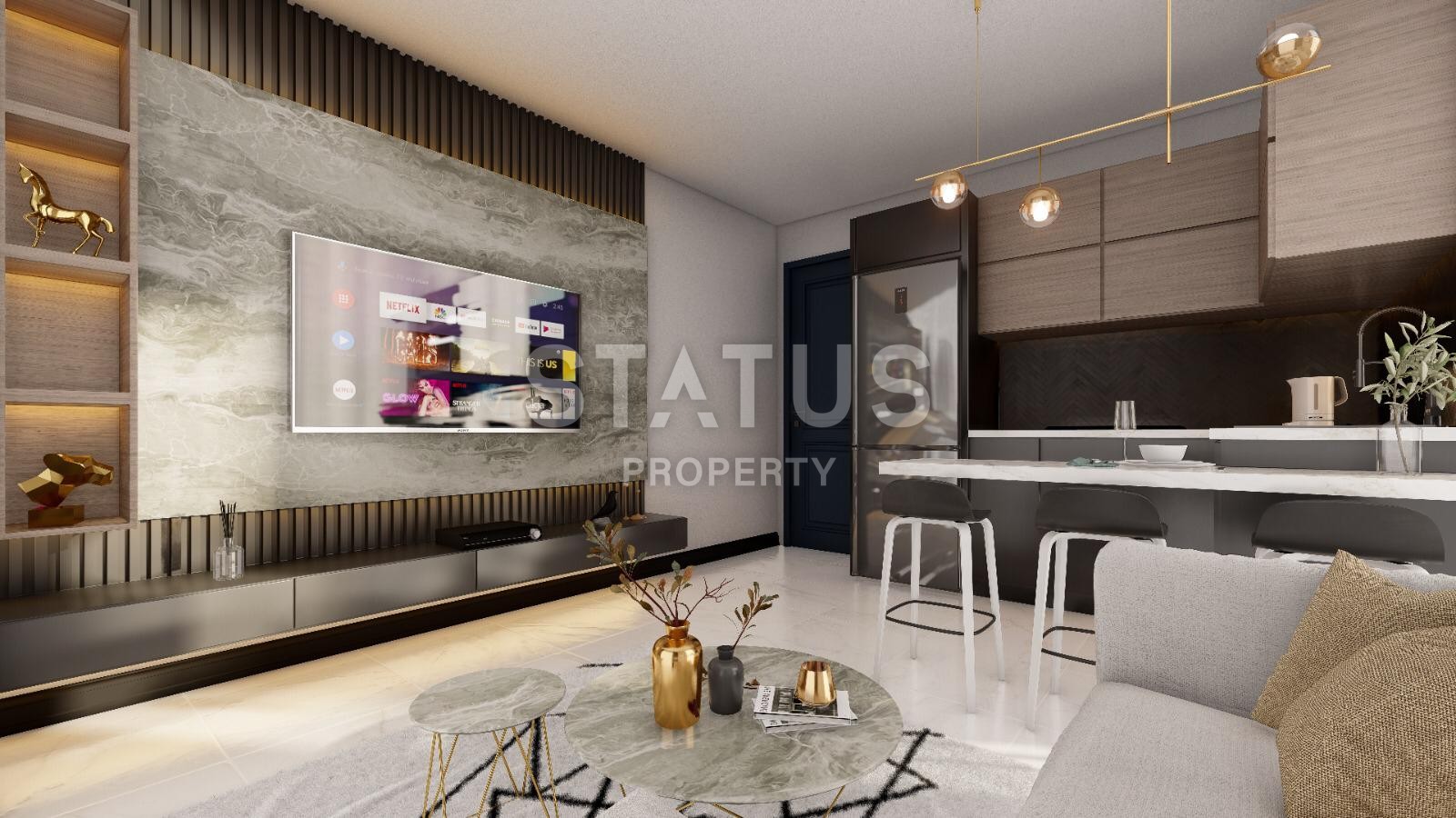 Современный инвестиционный проект в 100 метрах от пляжа. Центр, Алания фото 4