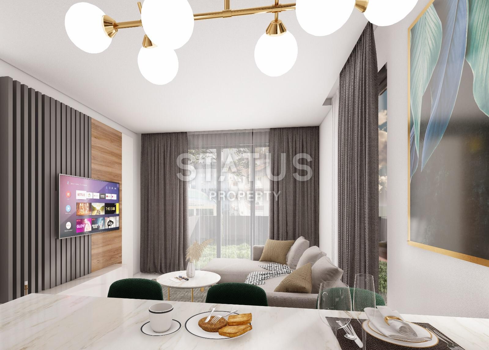 Современный инвестиционный проект в 100 метрах от пляжа. Центр, Алания фото 6