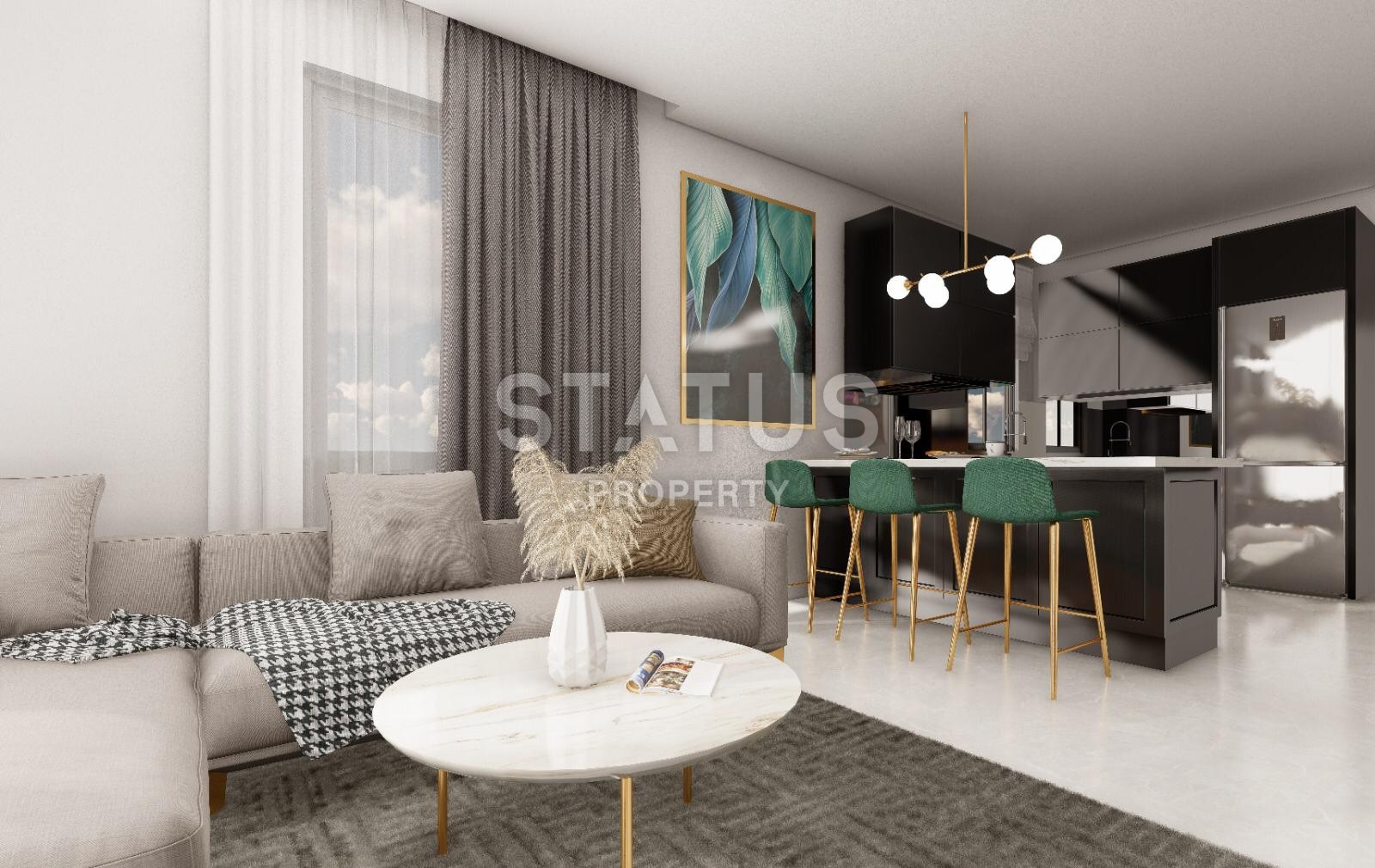 Современный инвестиционный проект в 100 метрах от пляжа. Центр, Алания фото 10