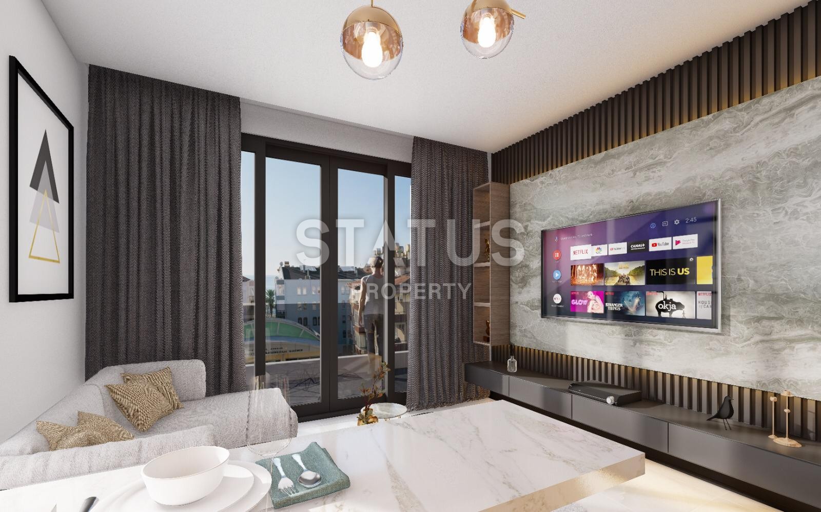 Современный инвестиционный проект в 100 метрах от пляжа. Центр, Алания фото 11