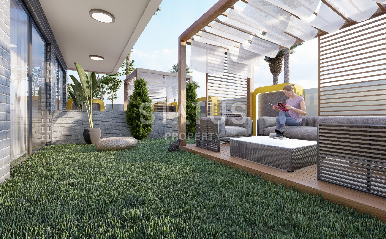 Современный инвестиционный проект в 100 метрах от пляжа. Центр, Алания фото 13