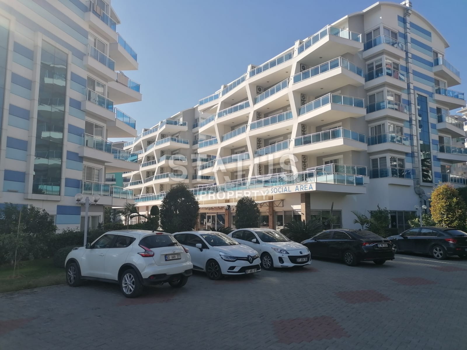 Двухкомнатная квартира в Джикджили, 65 м2 фото 1