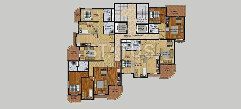 Комплекс в Авсалларе на завершающем этапе строительства! Отличные цены! фото 15