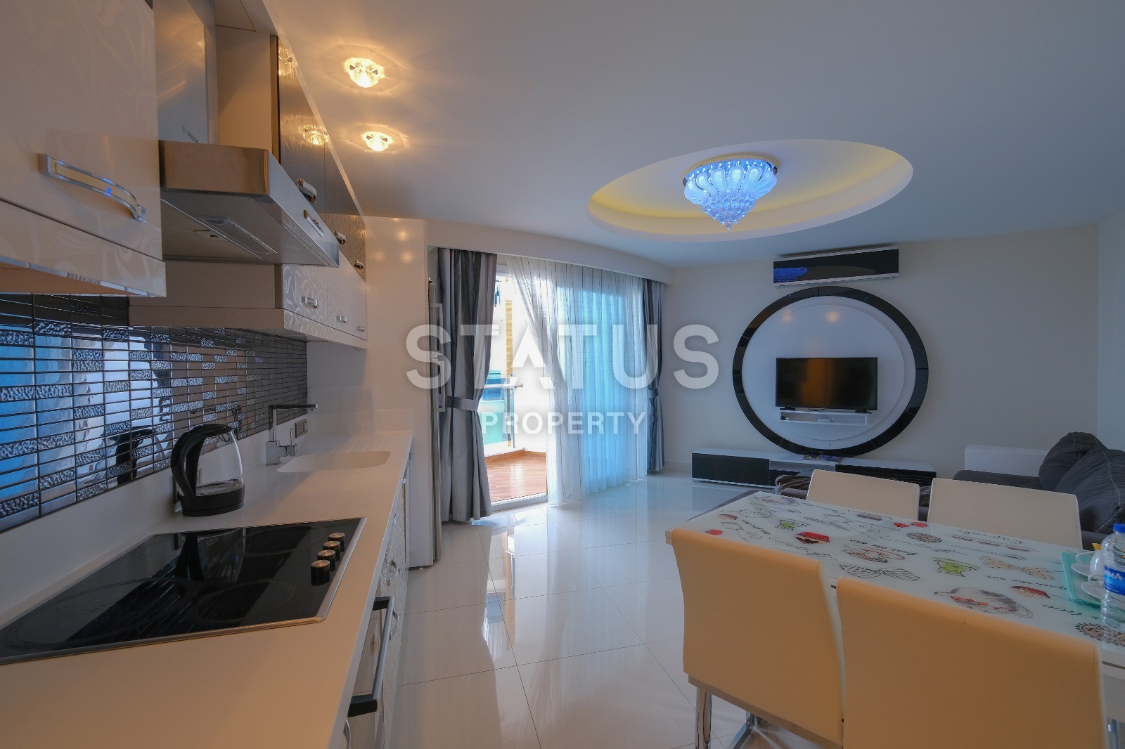 Апартаменты 1+1 в элитном комплексе, 68 м2. Махмутлар, Алания. фото 9