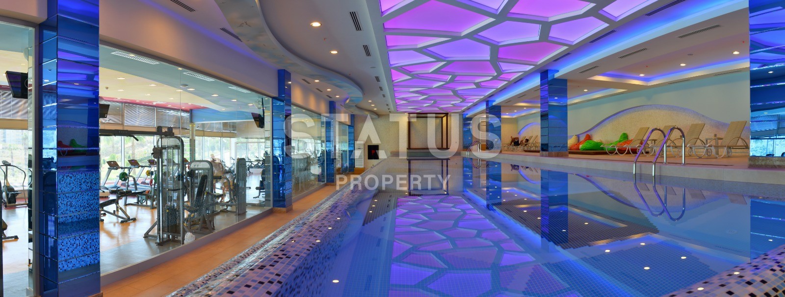 Апартаменты 1+1 в элитном комплексе, 68 м2. Махмутлар, Алания. фото 20