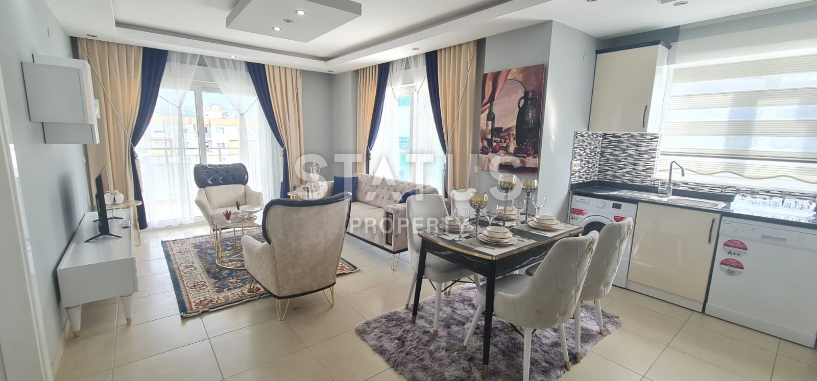 Furnished one-bedroom apartment, 75 m2 фото 13