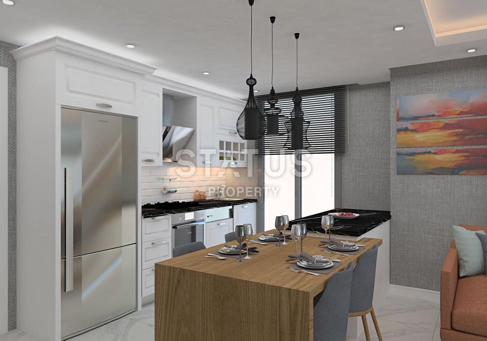 Новый жилой комплекс в центре Аланьи! Осталось всего 2 квартиры!!! 55-120 кв.м. фото 4