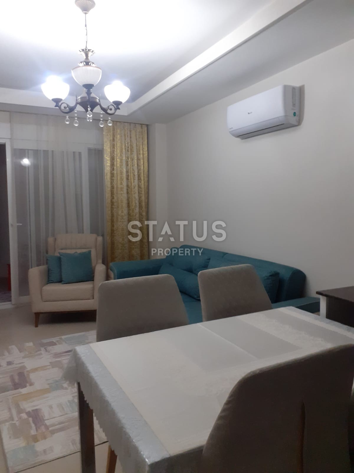 Квартира 1+1 с видом на море в Махмутларе, 60 м2. фото 14