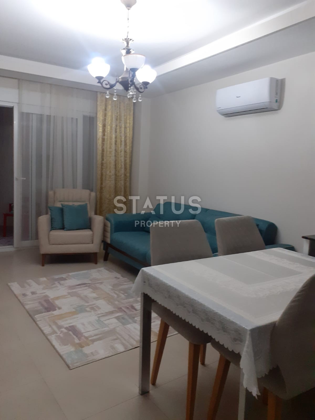 Квартира 1+1 с видом на море в Махмутларе, 60 м2. фото 16