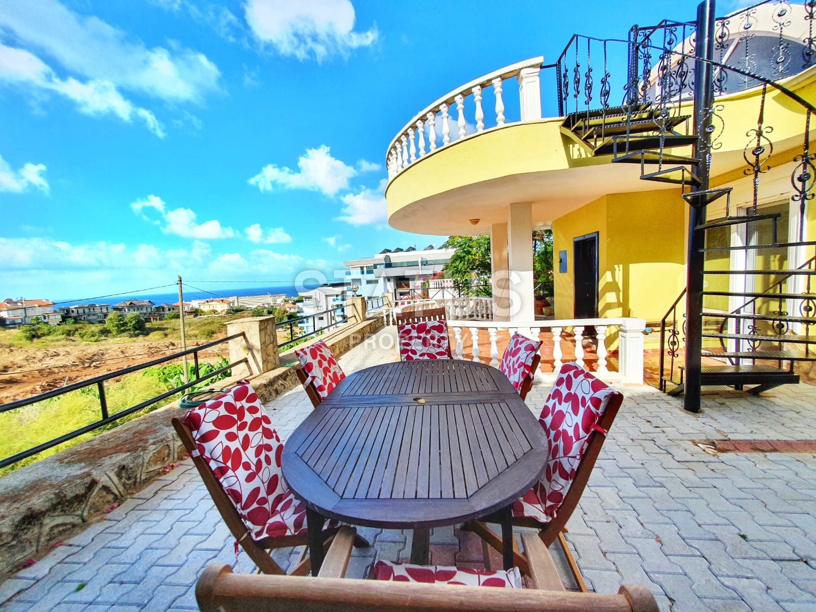 Отличная вилла с мебелью и с видом на море, 370 м2 фото 3