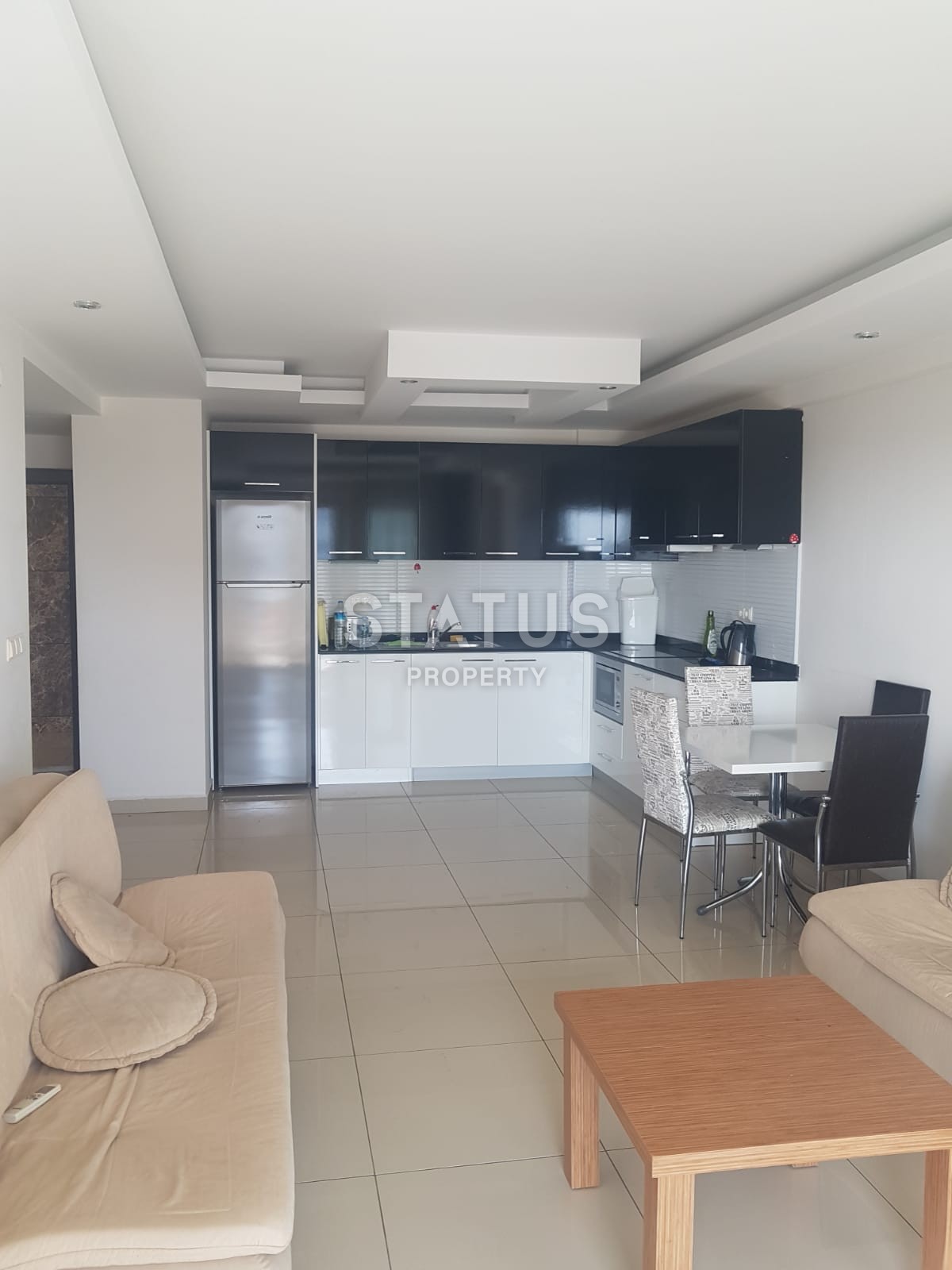 Апартаменты 1+1 с видом на море, 67 м2. Джикджилли, Алания. фото 6