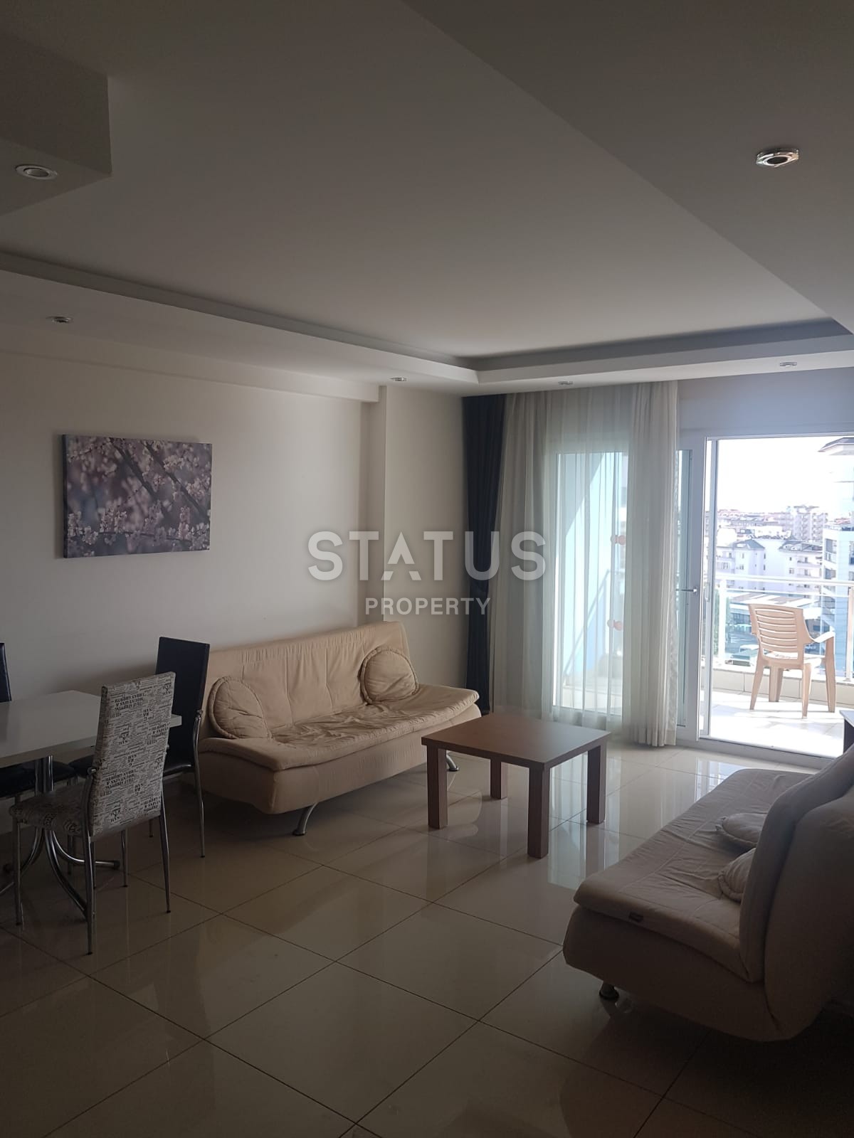 Апартаменты 1+1 с видом на море, 67 м2. Джикджилли, Алания. фото 9