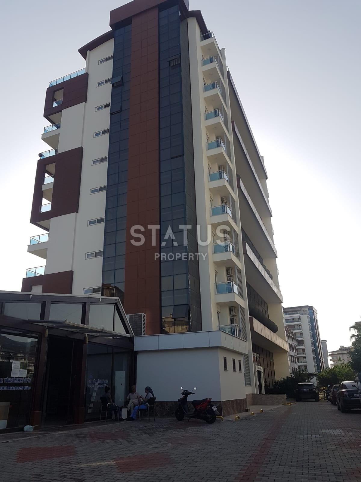 Апартаменты 1+1 с видом на море, 67 м2. Джикджилли, Алания. фото 22