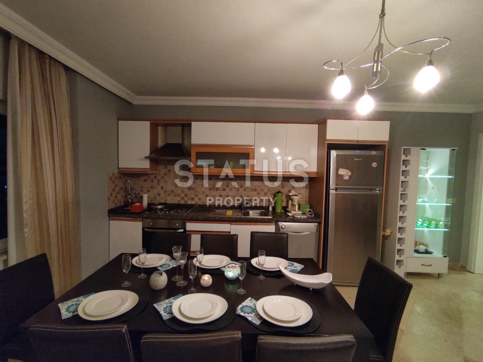 Трехкомнатная квартира в Махмутларе, 115 м2 фото 14