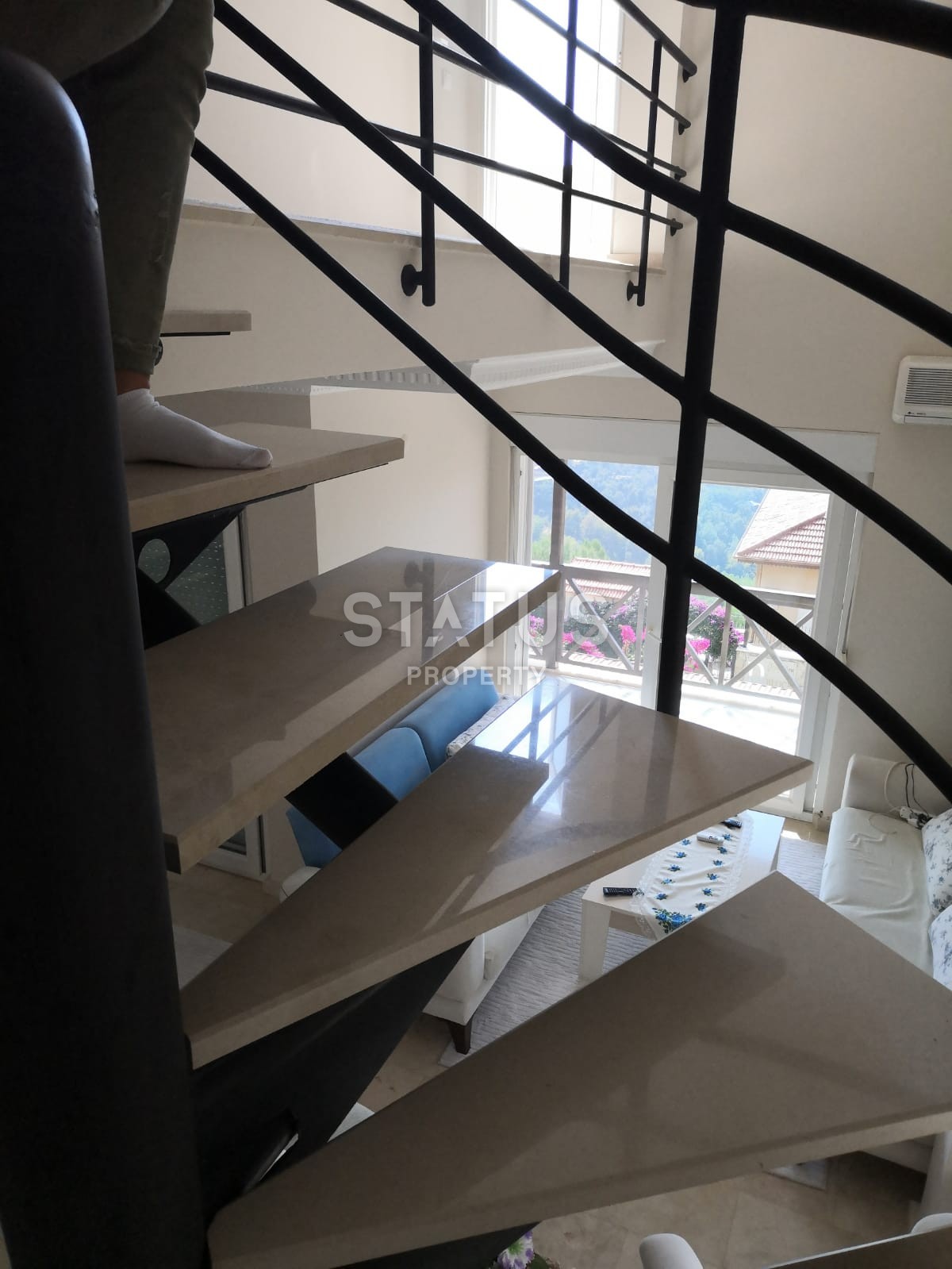 Вилла 2+1 с видом на море и крепость, 155 м2. Бекташ, Алания. фото 12