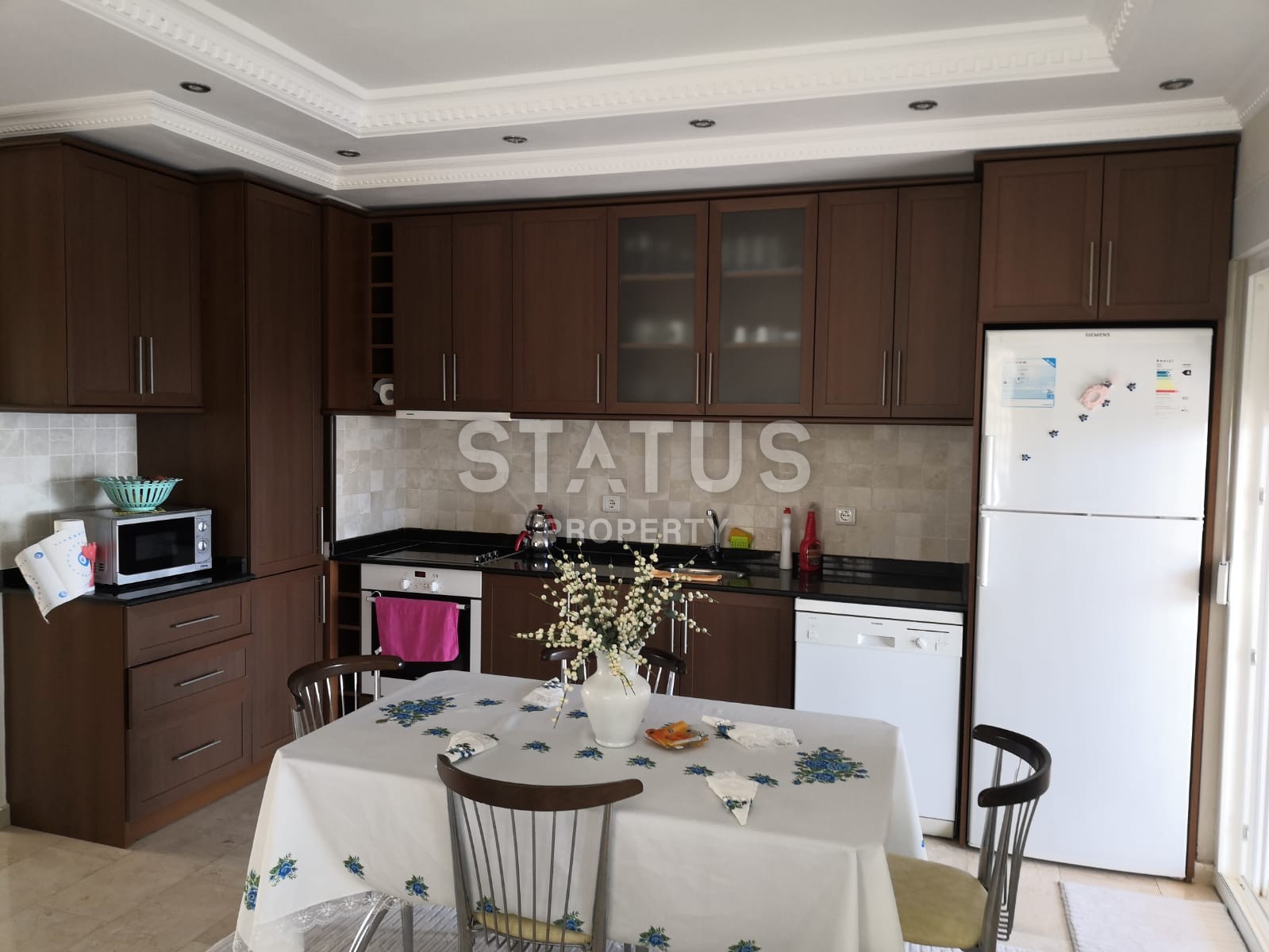 Вилла 2+1 с видом на море и крепость, 155 м2. Бекташ, Алания. фото 20