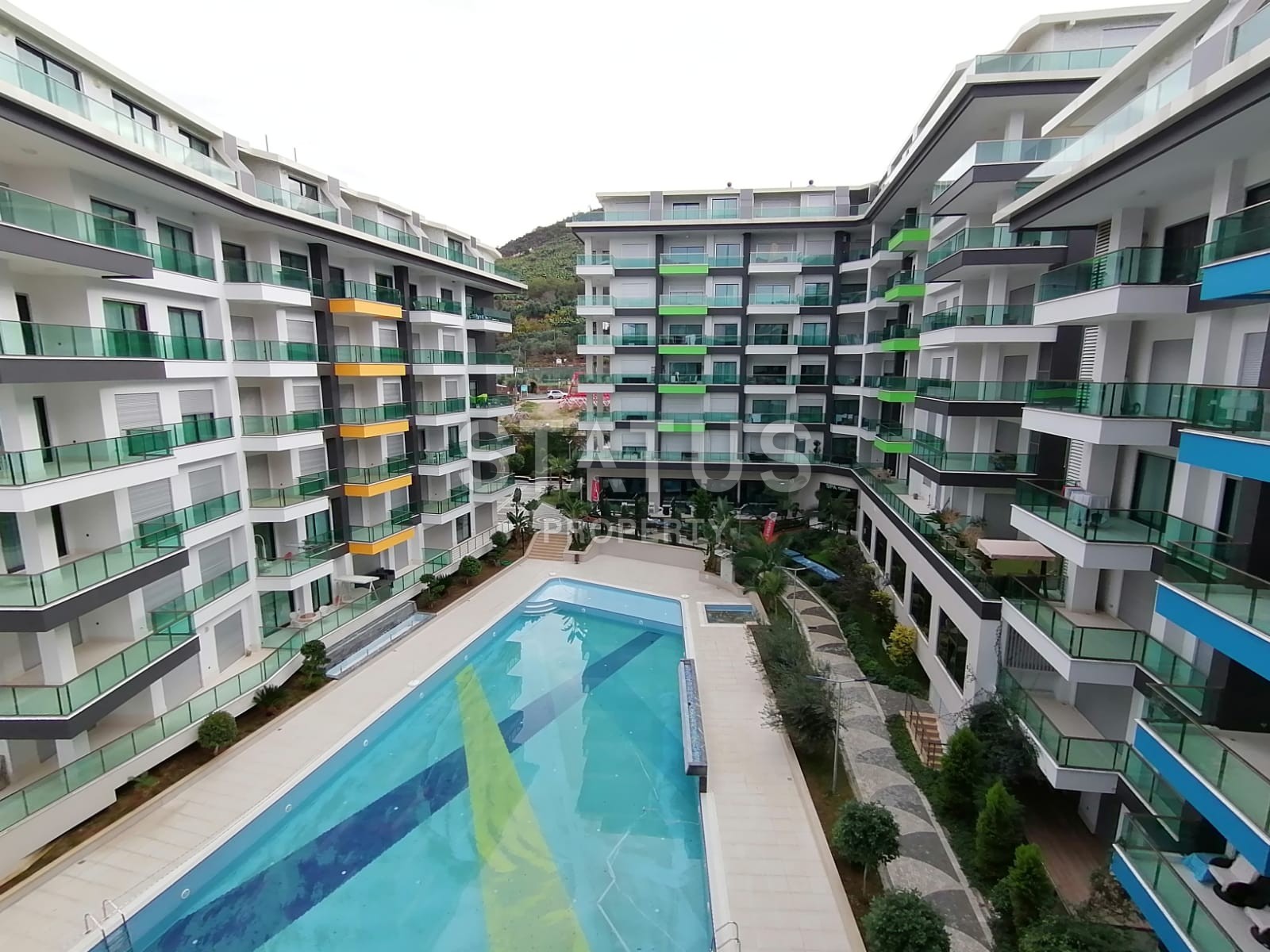 Апартаменты 1+1 в элитном комплексе, 75 м2. Каргыджак, Алания. фото 37