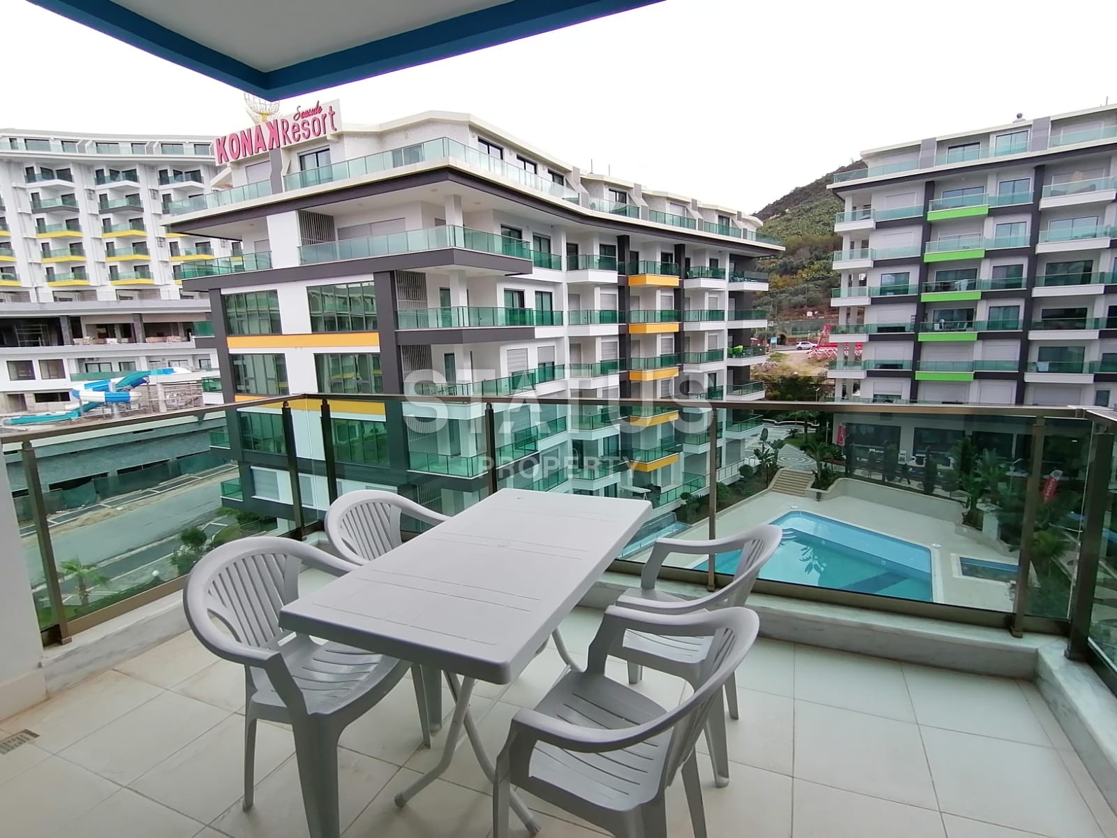 Апартаменты 1+1 в элитном комплексе, 75 м2. Каргыджак, Алания. фото 38