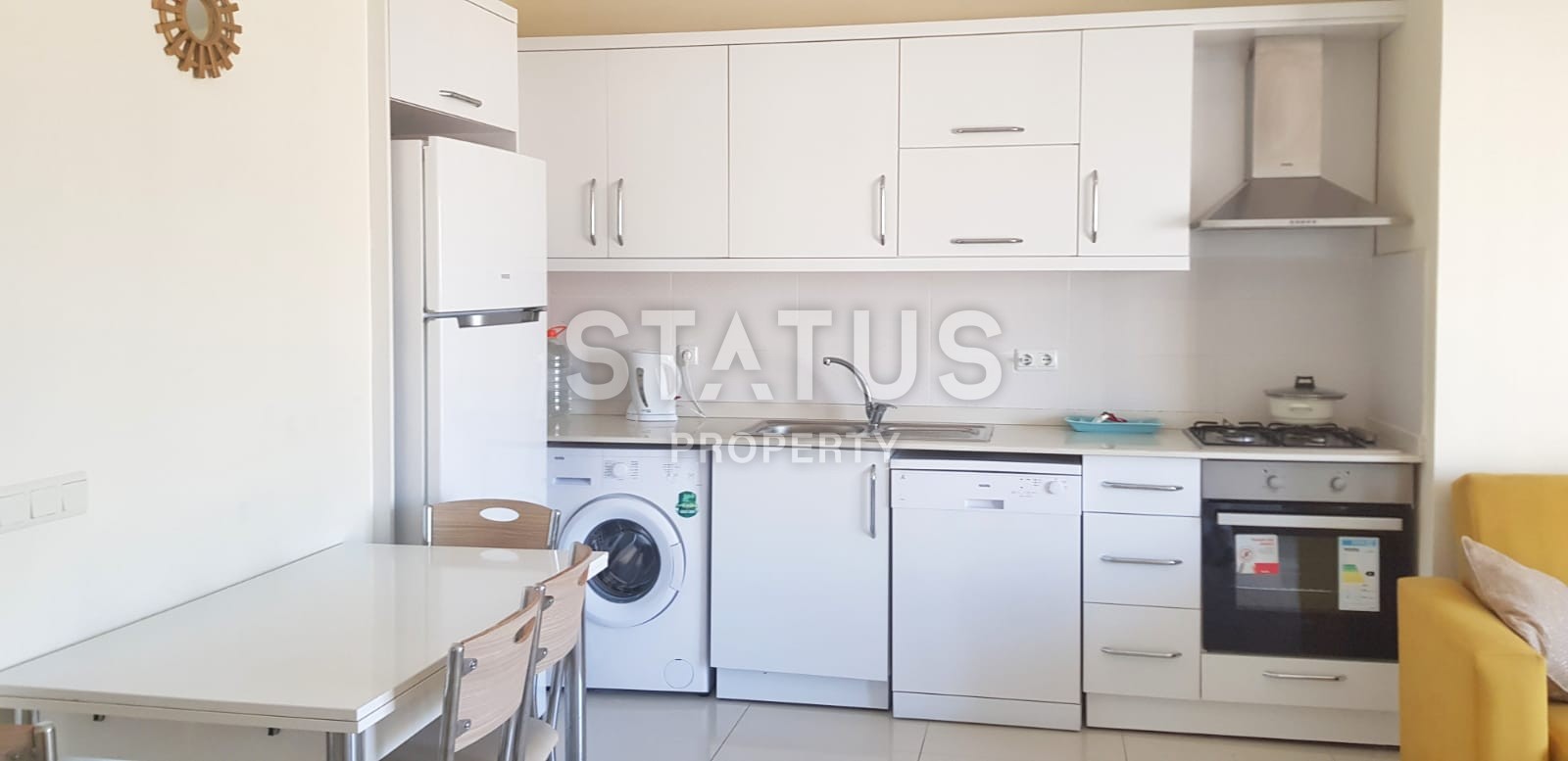 Трехкомнатная квартира с мебелью, в Махмутларе, 100 м2 фото 15