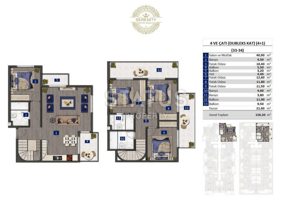 Потрясающий проект на первой линии в Оба от надежной строительной компании! Отличные цены. фото 26