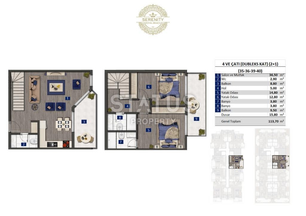 Потрясающий проект на первой линии в Оба от надежной строительной компании! Отличные цены. фото 28