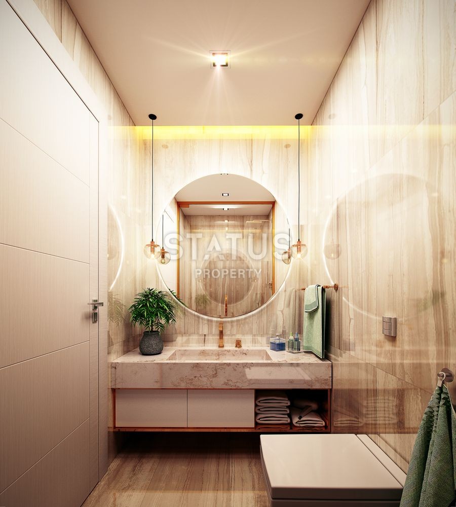 Новый комплекс вилл на этапе строительства от ведущего застройщика в Алании! фото 14