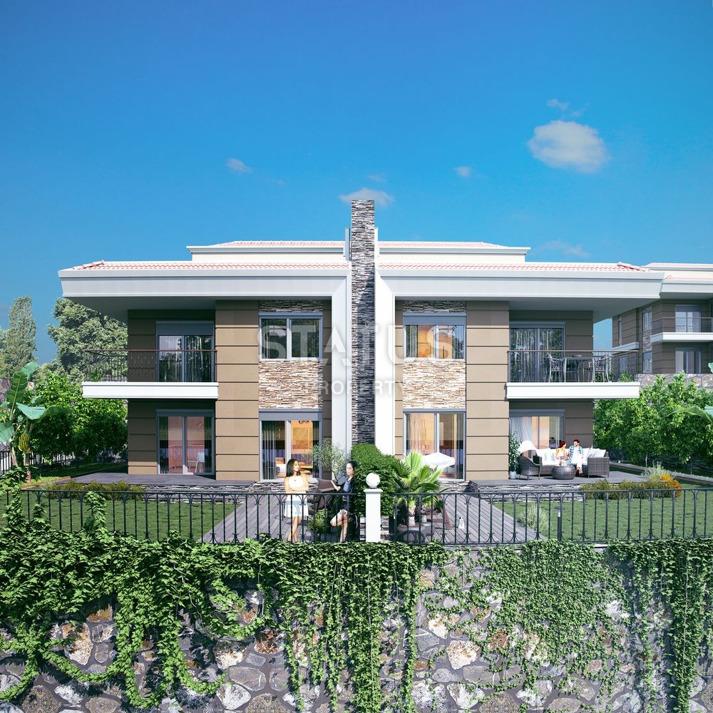 Новый комплекс вилл на этапе строительства от ведущего застройщика в Алании! фото 25