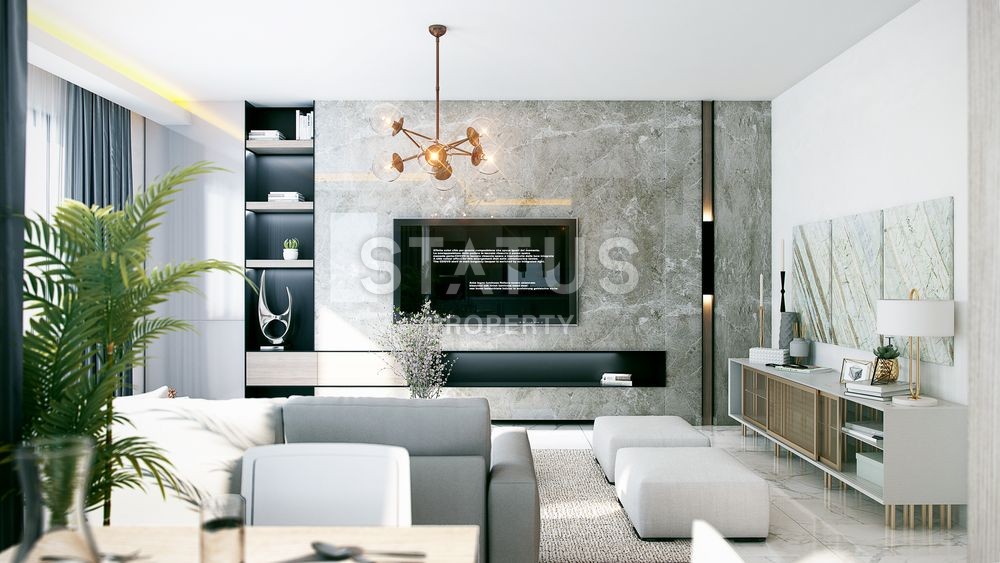 Новый комплекс вилл на этапе строительства от ведущего застройщика в Алании! фото 32