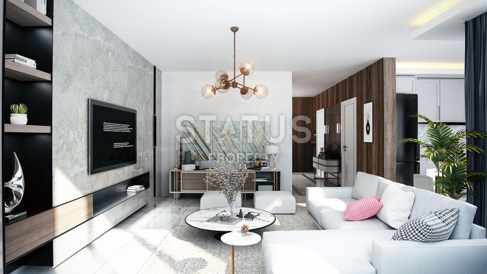 Новый комплекс вилл на этапе строительства от ведущего застройщика в Алании! фото 33