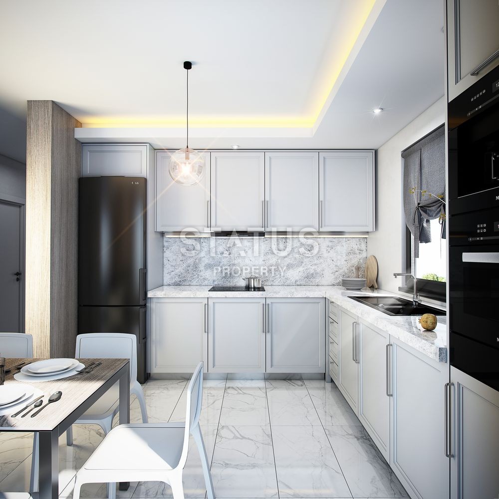 Новый комплекс вилл на этапе строительства от ведущего застройщика в Алании! фото 35