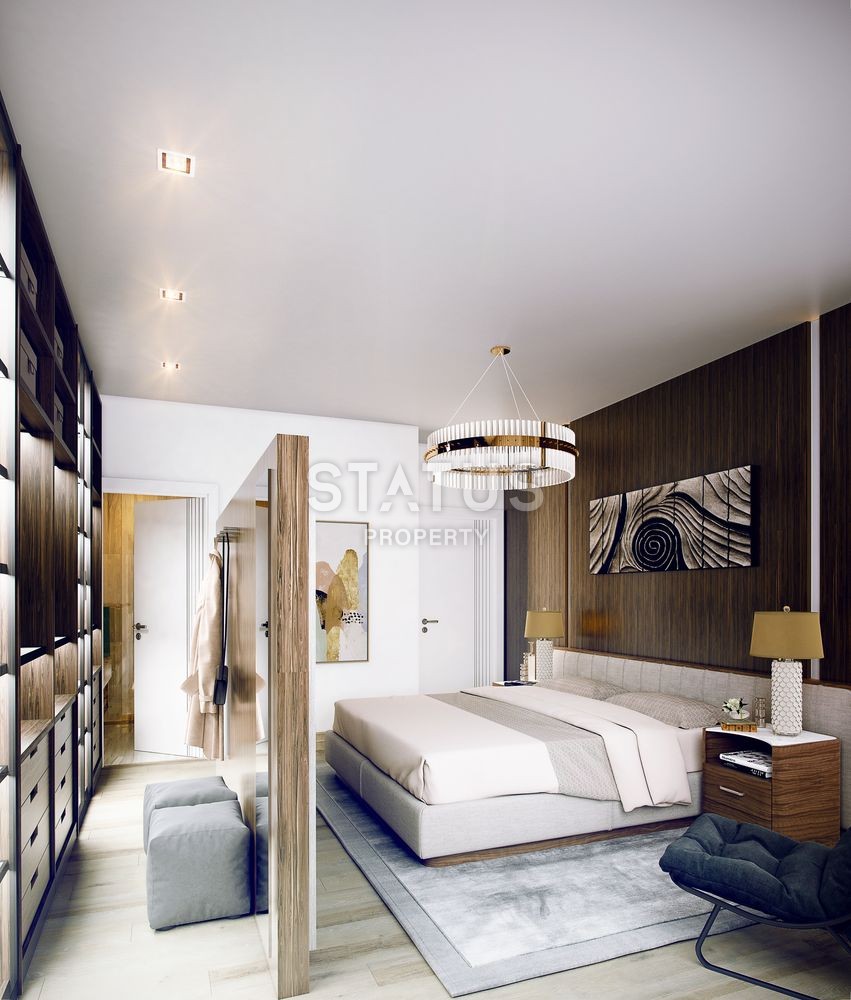 Новый комплекс вилл на этапе строительства от ведущего застройщика в Алании! фото 40