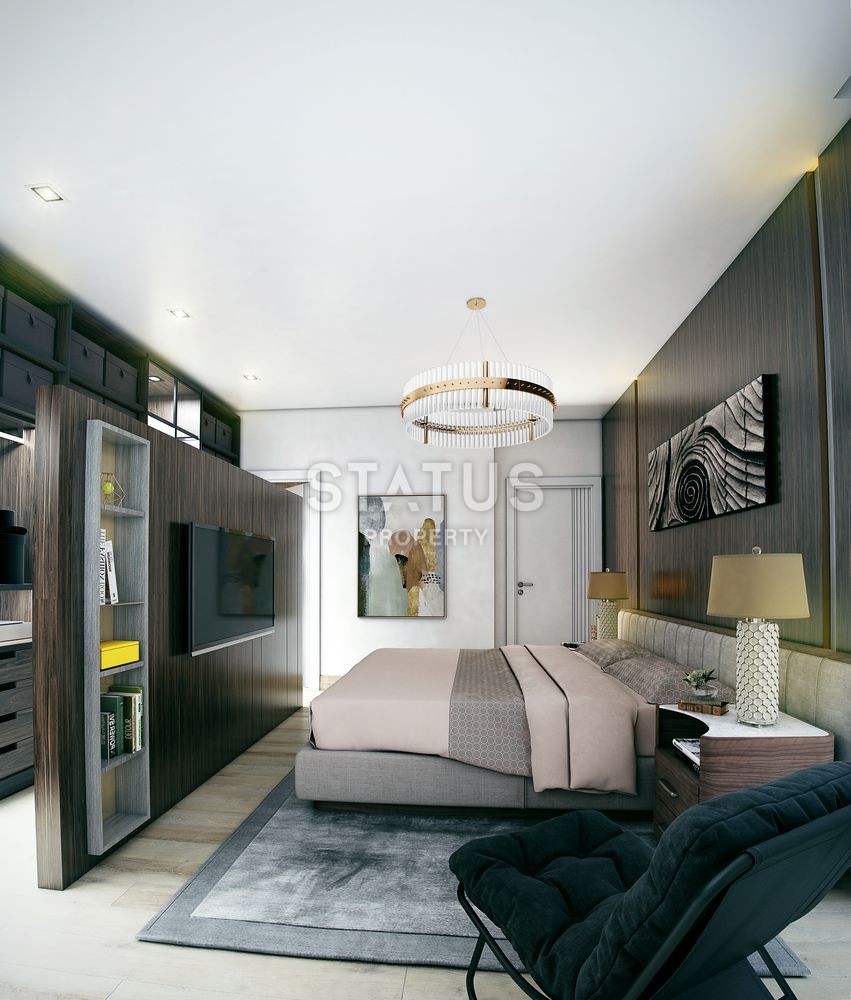 Новый комплекс вилл на этапе строительства от ведущего застройщика в Алании! фото 44