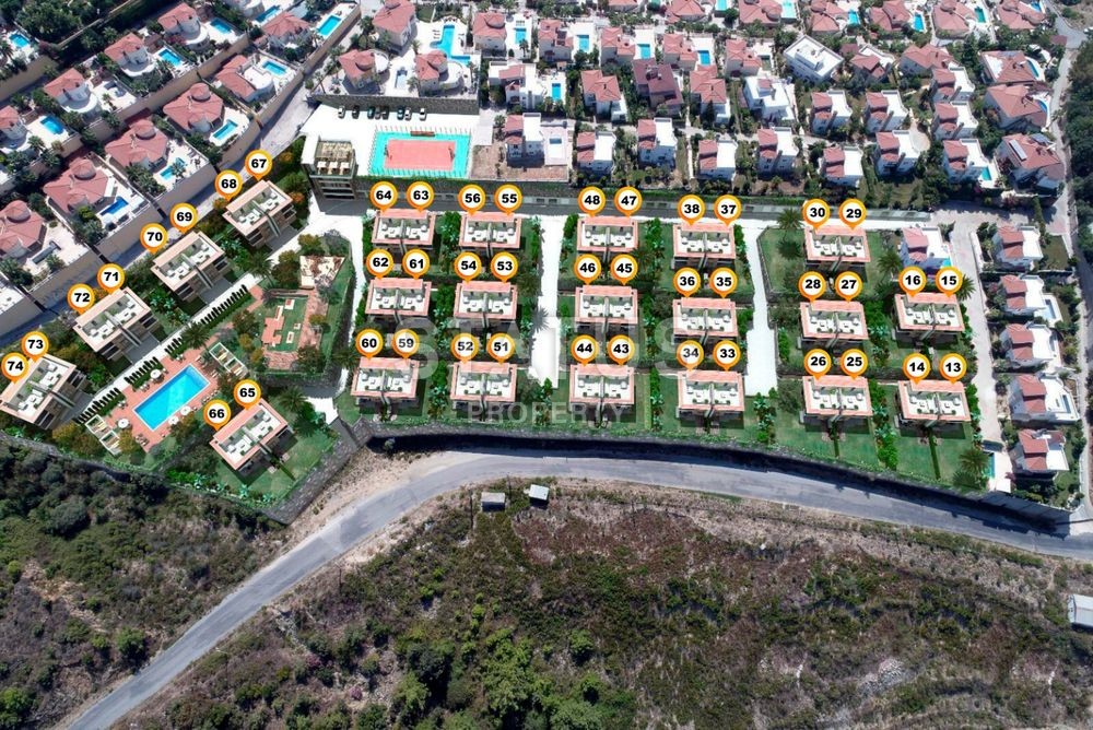 Новый комплекс вилл на этапе строительства от ведущего застройщика в Алании! фото 47