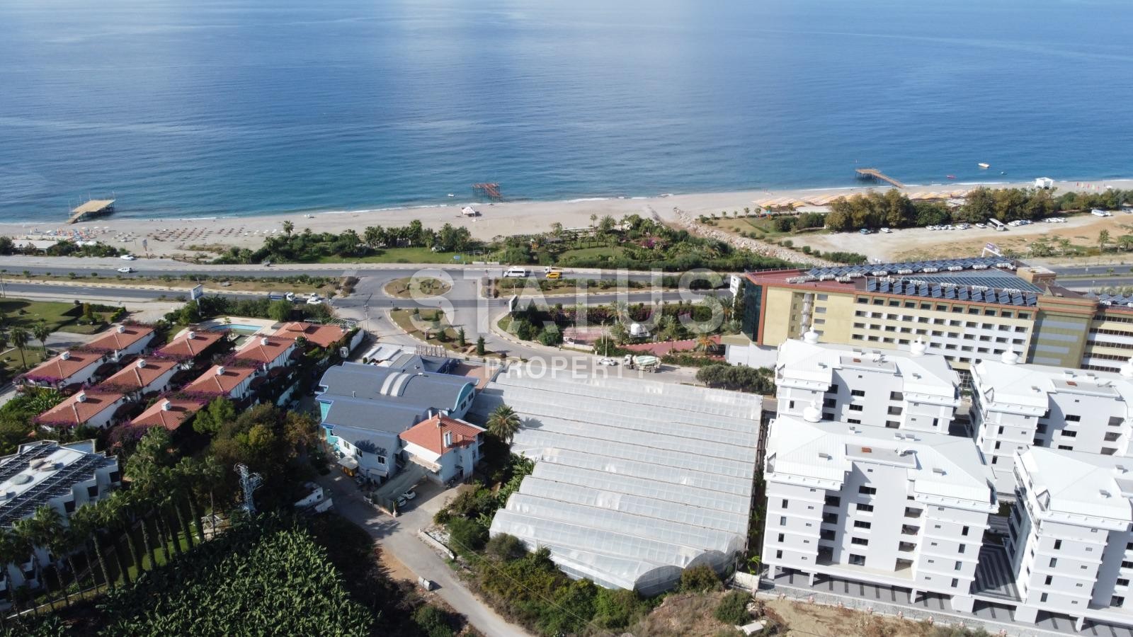 Новый проект на стадии строительства. Первая береговая линия. Каргыджак, Алания. фото 10