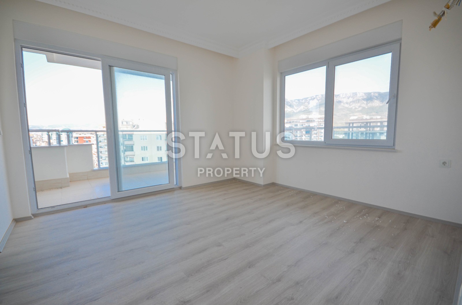 Светлая квартира 2+1 с видом на море и горы в Махмутларе, 110 м2 фото 10