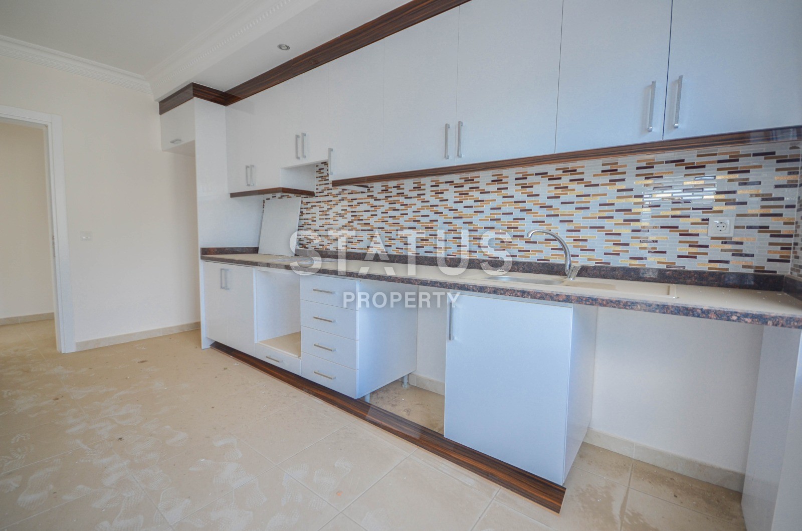 Светлая квартира 2+1 с видом на море и горы в Махмутларе, 110 м2 фото 12