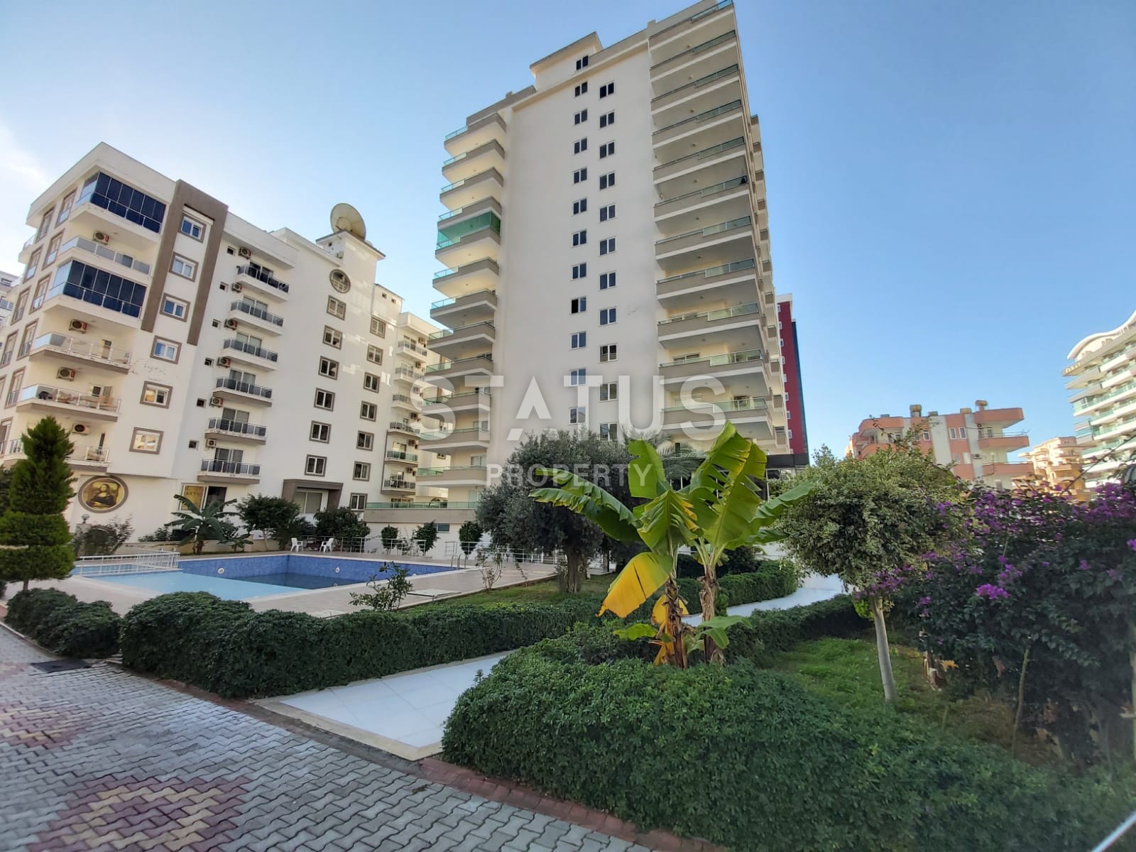 Апартаменты 1+1 в хорошем комплексе, 68 м2. Махмутлар, Алания фото 1