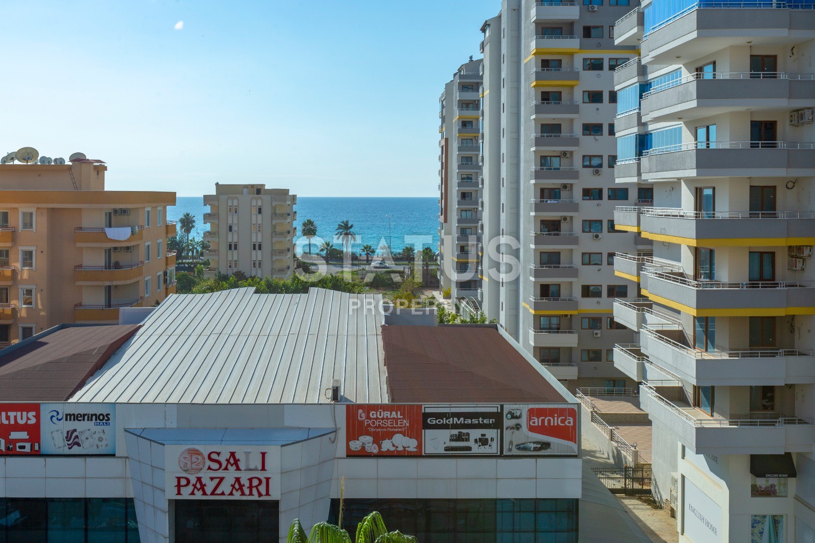 Апартаменты 2+1 с прямым видом на море 125 м2. Махмутлар, Алания. фото 13