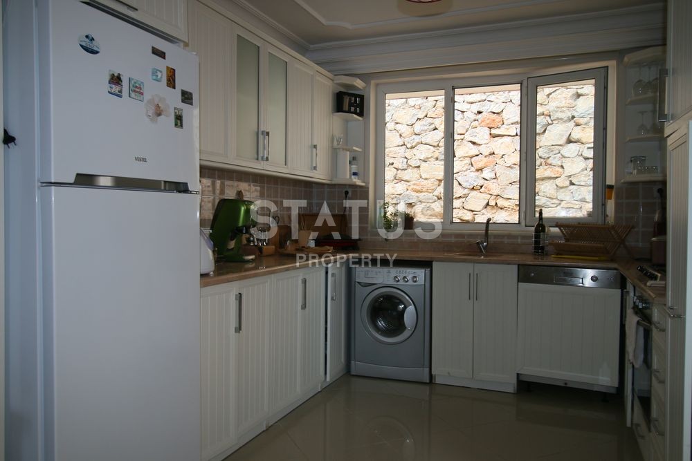 Люкс квартира! Завораживающий вид на Аланию, крепость и Средиземное море! Супер цена! 185 кв.м. фото 9