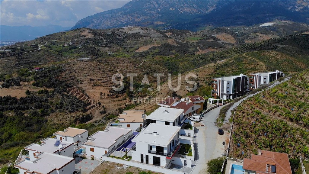 Luxurious detached villa 4+1 with a beautiful panorama, 550 m2. Kargicak, Alanya. фото 6