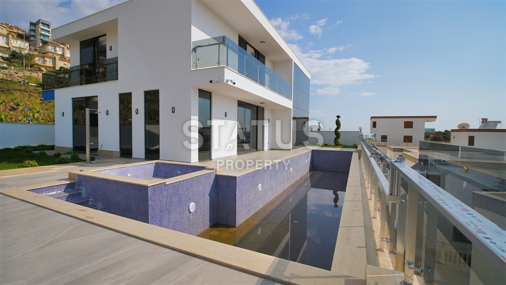 Luxurious detached villa 4+1 with a beautiful panorama, 550 m2. Kargicak, Alanya. фото 8